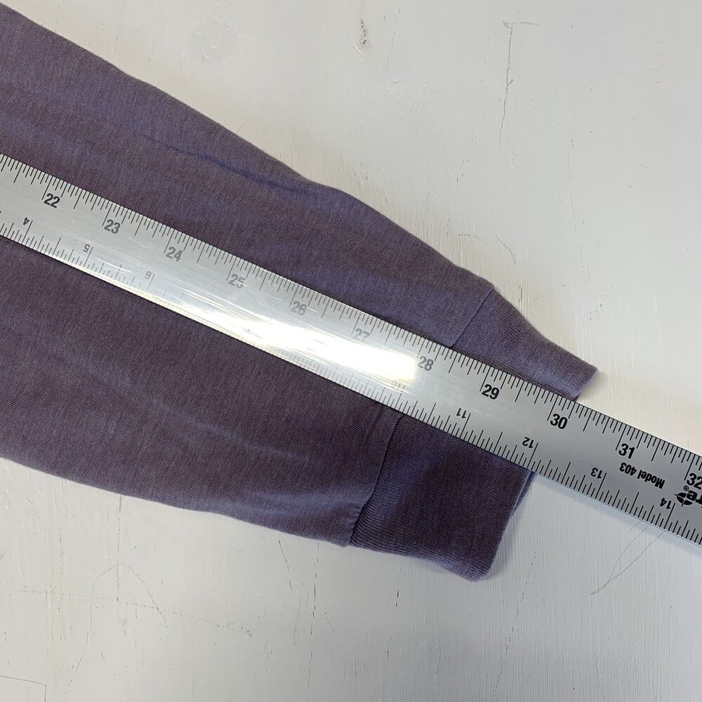 Urban Outfitters Kyoto Champions Plum Purple Crew Long Sleeve Size M - Picture 5 of 12